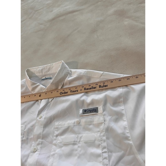 Columbia PFG Men's White Short Sleeve Fishing Shirt Performance Gear XXL
NWOT - Picture 10 of 16